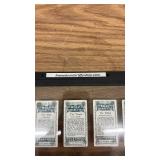 Framed 1910 W.D. & H.O. Wills Fish and Bait Cigarette Cards Set of 10