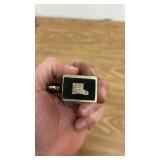 Pair of Brass Animal Figurines Giraffe and Elephant India