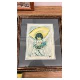 Collection of Framed De Grazia Prints and Artwork