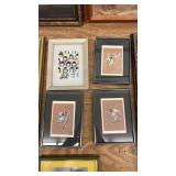 Collection of Framed De Grazia Prints and Artwork