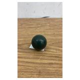 Vintage Green Rubber Handball