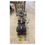 NordicTrack Wooden Rowing Machine with Monitor