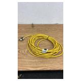 Heavy Duty Yellow Extension Cord with Twist Lock Plug