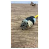 Heavy Duty Yellow Extension Cord with Twist Lock Plug