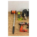 Collection of Assorted Power Tools and Hand Tools Including Black & Decker and Ryobi