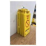 Assorted Set of 7 Folding Safety Floor Signs