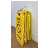 Assorted Set of 7 Folding Safety Floor Signs