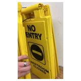 Assorted Set of 7 Folding Safety Floor Signs