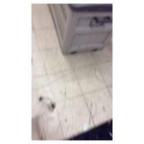 Large Outdoor Plastic Storage Bin with Hinged Lid