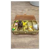 Plano Mini Magnum Pocket Pak Tackle Box with Assorted Fishing Lures