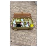 Plano Mini Magnum Pocket Pak Tackle Box with Assorted Fishing Lures