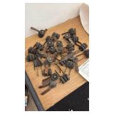 Large Lot of Dockmaster Boat Roller Brackets and Wheels