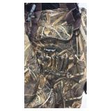 Frogg Toggs Camo Chest Waders Size 12 with Rubber Boots