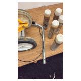 Rust-Oleum Athletic Field Striping Machine with 6 Cans of Striping Paint