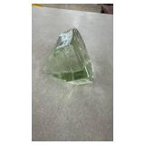 Decorative Glass Pyramid Paperweight