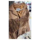 Scully Size 50L Suede Fringe Western Jacket
