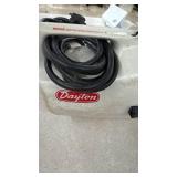 Dayton Handheld Portable Vacuum Cleaner with Hose Attachment