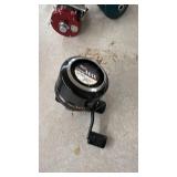 Collection of 3 Vintage Fishing Reels Abu Garcia Ambassadeur 5000A Daisy Heddon Zebco