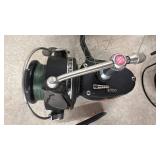Lot of 5 Vintage Spinning Fishing Reels Garcia and Daiwa Models