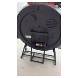 Train Station Theme Tabletop Clock with Locomotive Decoration