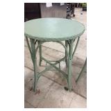 Vintage Wicker Furniture Set with Floral Cushions Sofa Table Chairs and Rockers