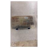 Assorted Fishing Flies and Jigs in Compartment Box