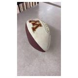 Minnesota Golden Gophers Signed Football by Coach Jerry Kill