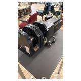 Industrial Electric Motor Assembly on Rolling Stand