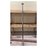 Stainless Steel Industrial Support Pole with Flange Ends