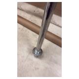 Stainless Steel Industrial Support Pole with Flange Ends