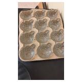 Crown Point 26 Piece Glass Punch Bowl Set with Cups and Hooks