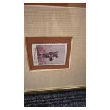1988 South Carolina Waterfowl Print and Stamp Framed, Limited Edition 1388/4000