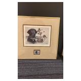 1991 South Carolina Migratory Waterfowl Stamp Print Framed Signed 1388/4000