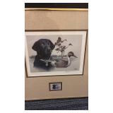 1991 South Carolina Migratory Waterfowl Stamp Print Framed Signed 1388/4000