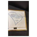 1991 South Carolina Migratory Waterfowl Stamp Print Framed Signed 1388/4000