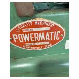 Powermatic thickness planer