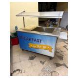 Commercial Breakfast Food Cart / Display