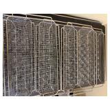 set of 5 wired baking sheets