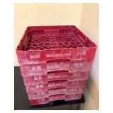 set of flack racks for commercial dishwasher