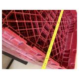 set of flack racks for commercial dishwasher