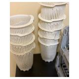 set of dishwasher racks and silverware holders