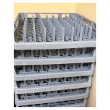 set of dishwasher racks and silverware holders