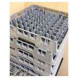 set of dishwasher racks and silverware holders