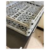 set of dishwasher racks and silverware holders