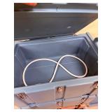 3 stackable hot boxes with wheel cart.