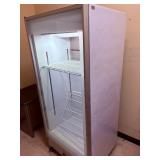 Upright Commercial Refrigerator w/ glass door