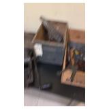 Collection of Vintage Hand Tools, Hardware, Universal No.3 Food Chopper, and Accessories