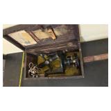 Vintage Surveyor Transit Level with Wooden Case and Accessories