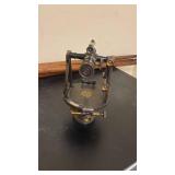 Vintage Surveyor Transit with Wooden Tripod and Case
