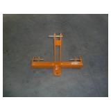 Wolverine 3 Point Flat Hitch  Receiver Angle Back 3rd link